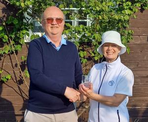 GC B Series Tournament 26th April: plate winner Clare